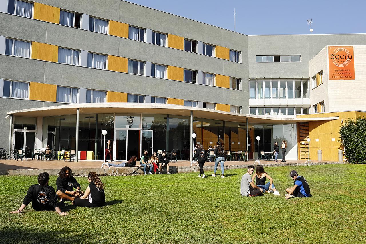 Agora Bcn. Residencia Universitaria Internacional Barcelona Exteriér fotografie